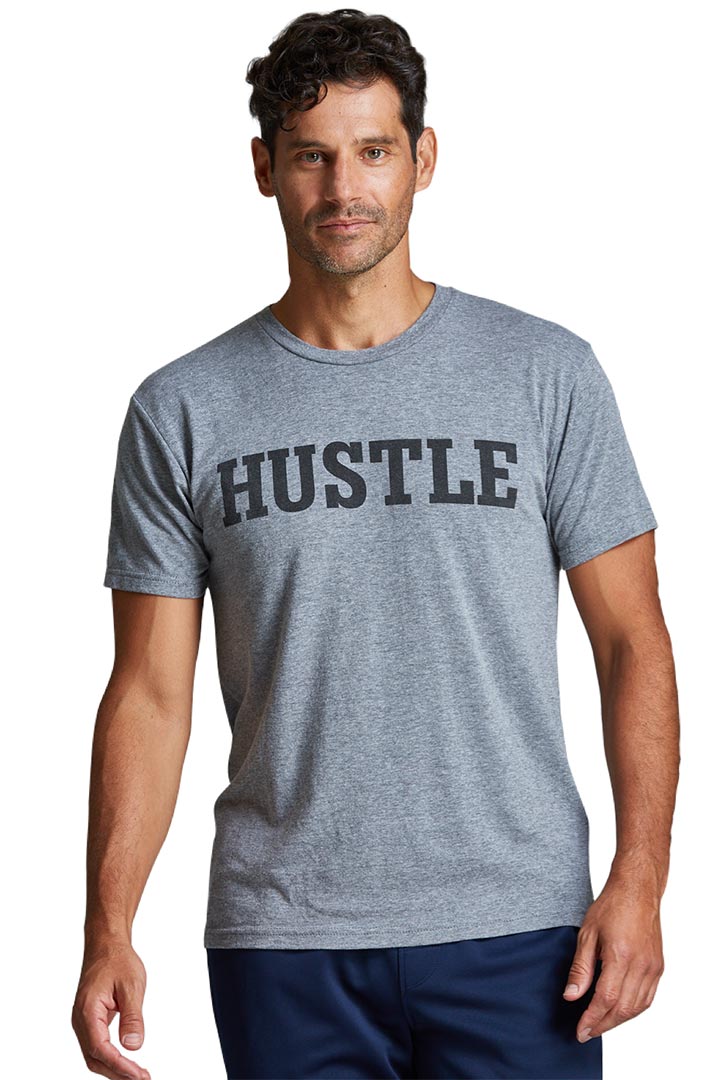 Picture of Hustle Signature Tee  - Grey