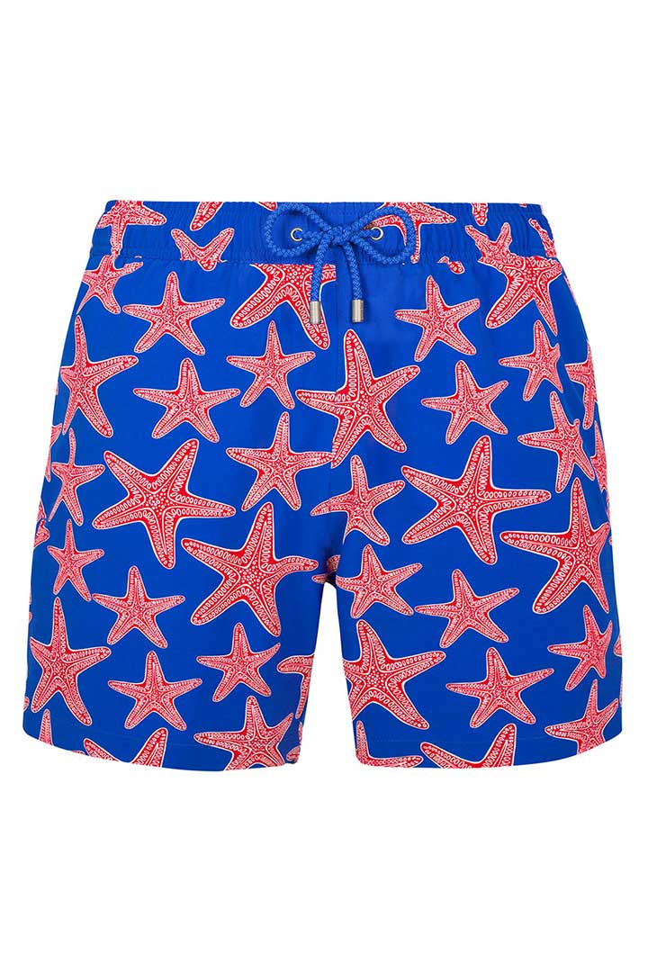 Picture of Arthus Strech Swim Short-Deep Blue Star