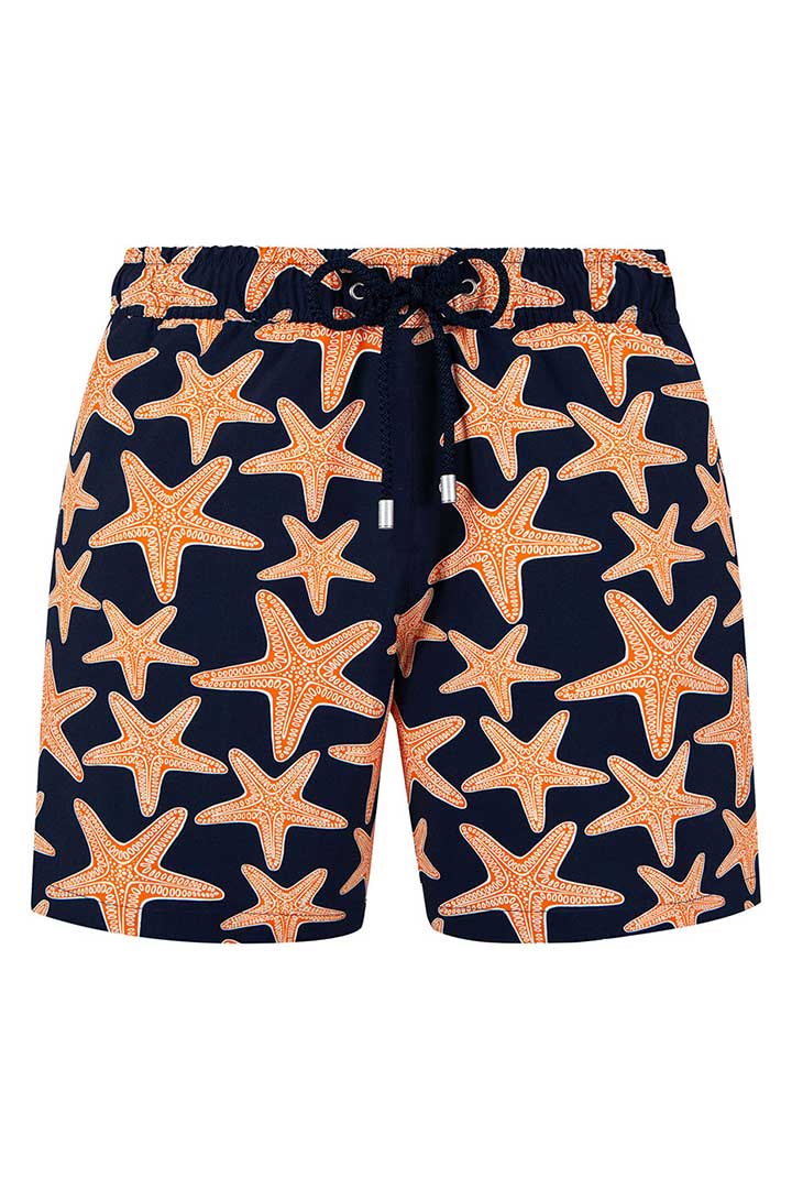 Picture of Arthus Strech Swim Short-Apricot Star