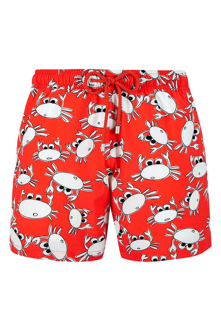 Picture of Arthus Strech Swim Short -Magenta Crab