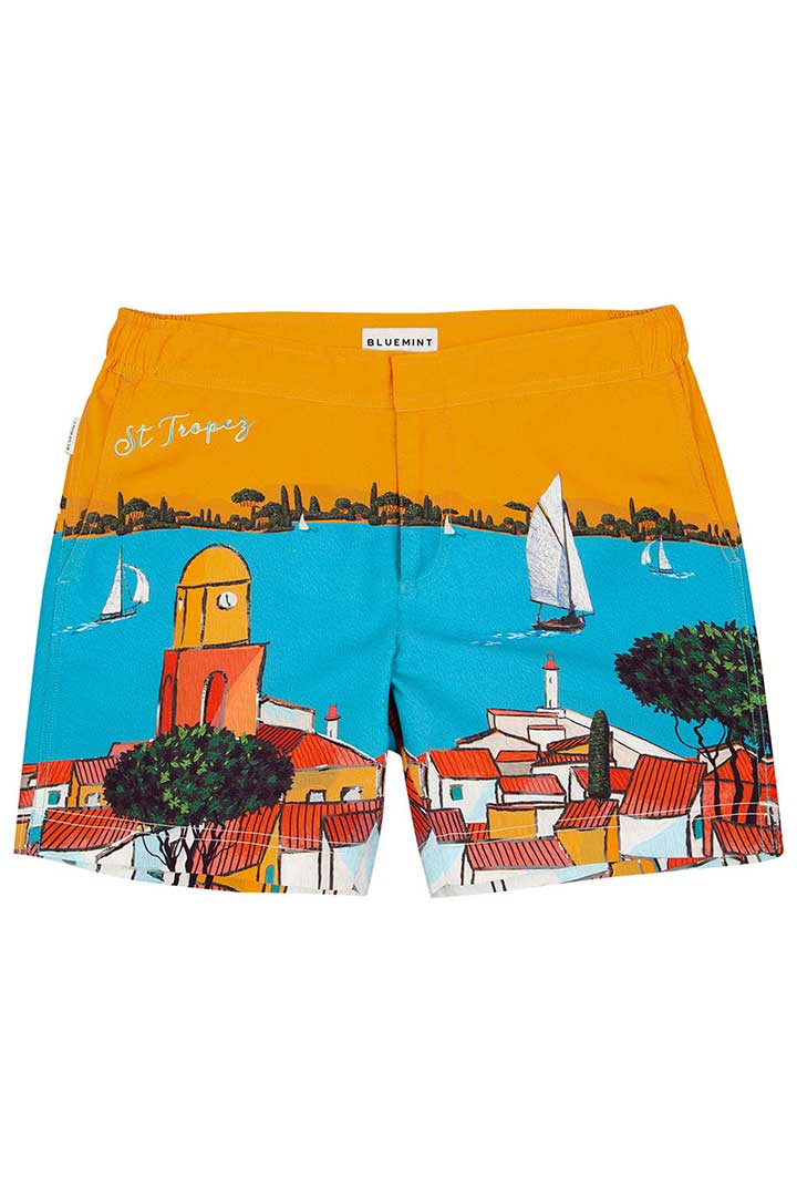 Picture of Bond Limited Edition Swim Short -Saints Tropez