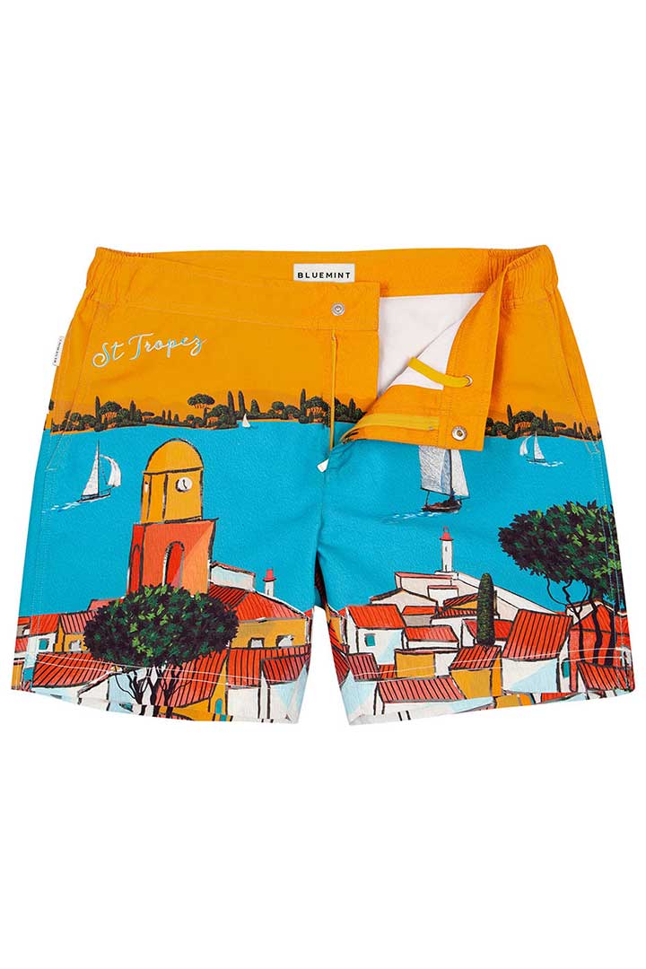 Picture of Bond Limited Edition Swim Short -Saints Tropez