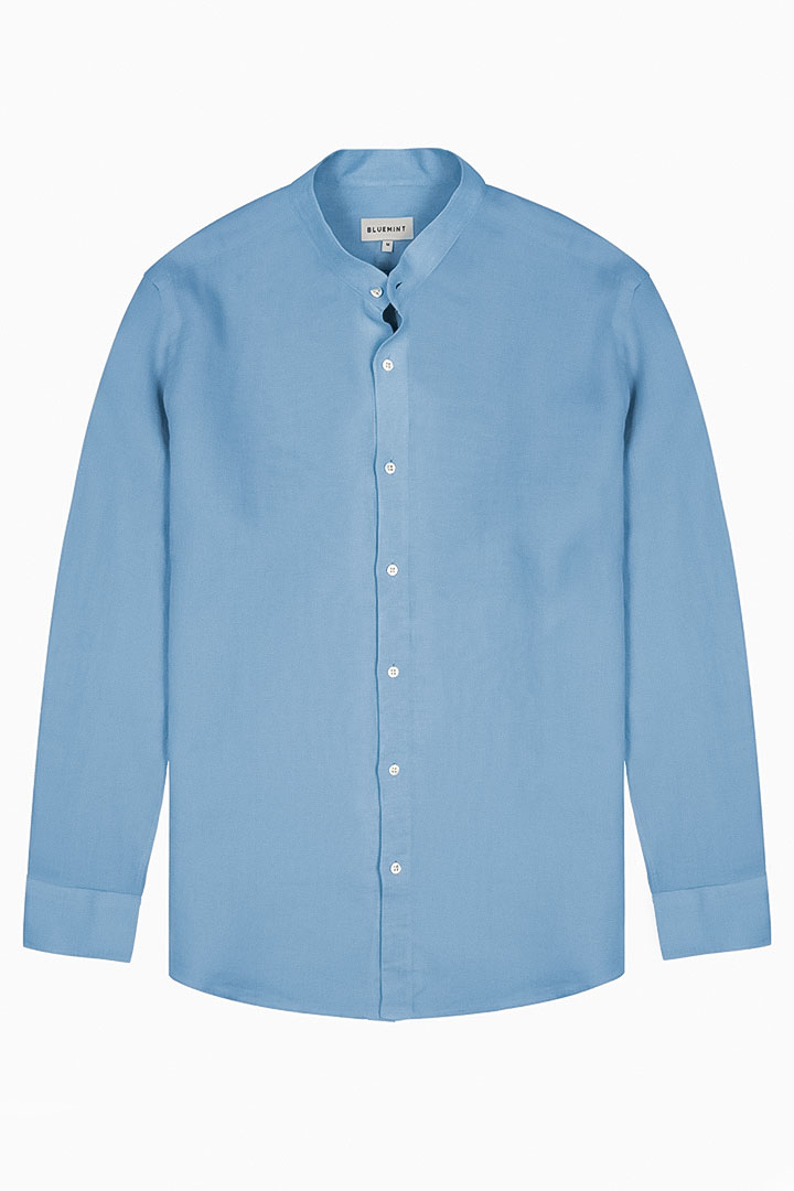 Picture of Linen Eric Shirt-Riviera