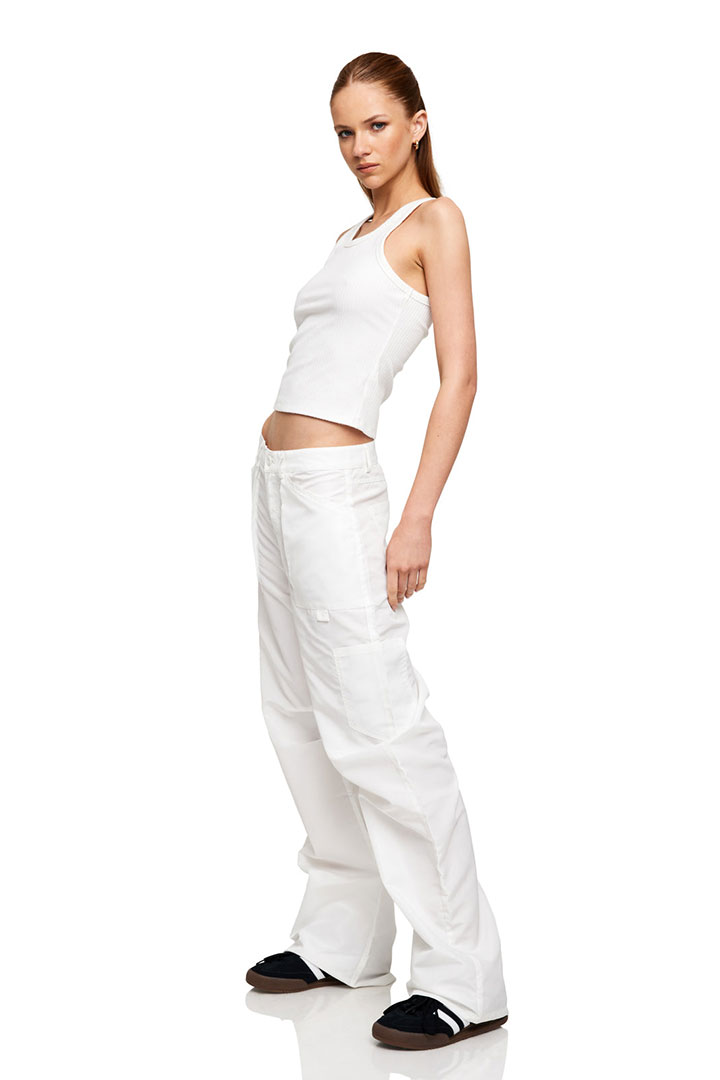 Picture of Miami Vice Swish Pant-Ghost White