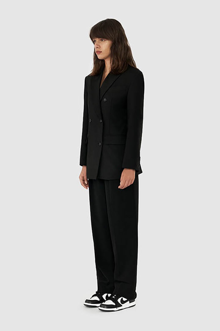 Picture of Open Back Blazer - Black 