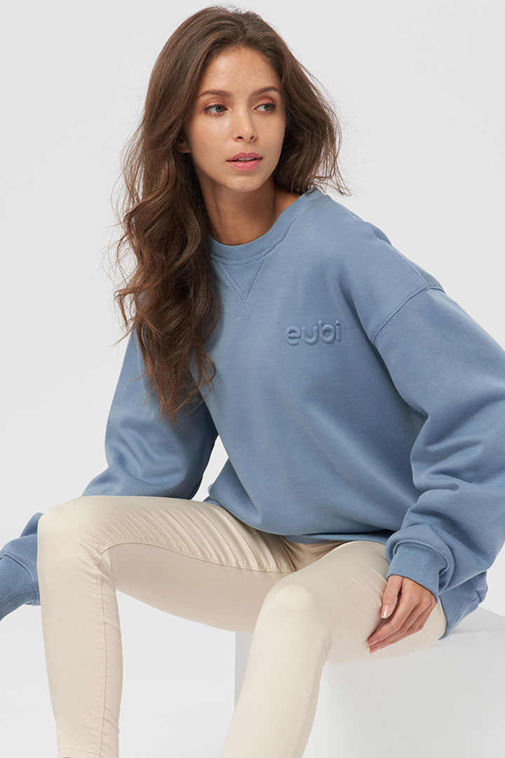 Picture of Coastal Fleece Sweater - Blue