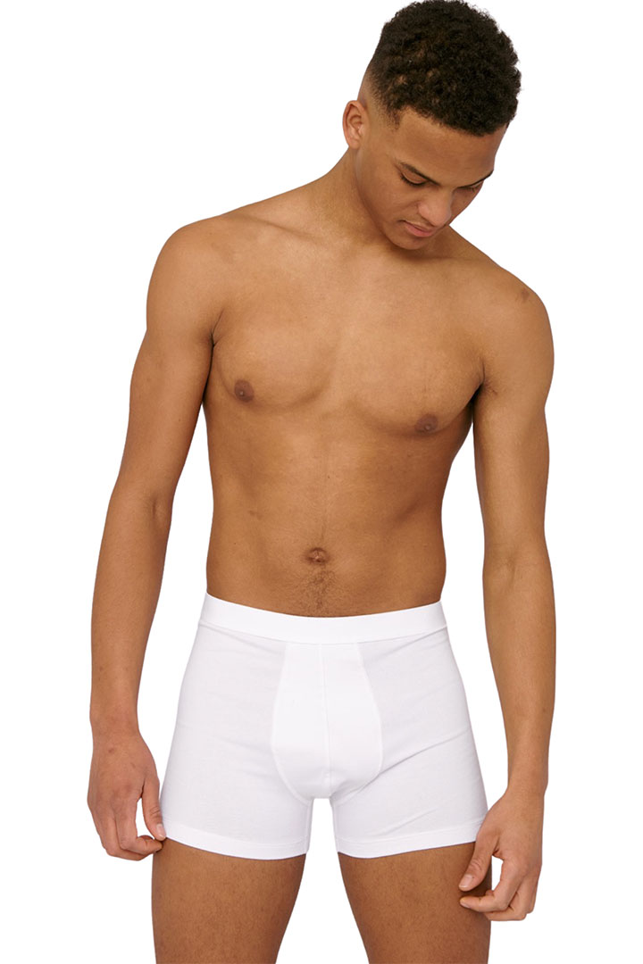 Picture of Organic Cotton Boxers 2 Pack-White