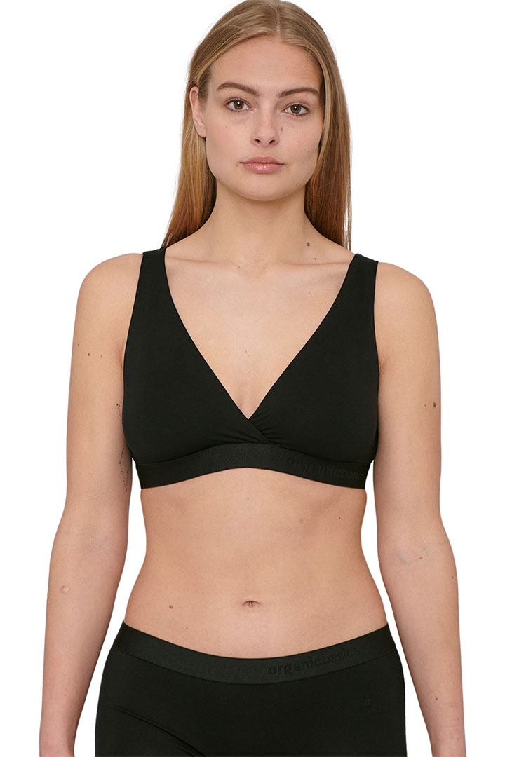 Picture of Tencel Lite Basic Bralette- Black