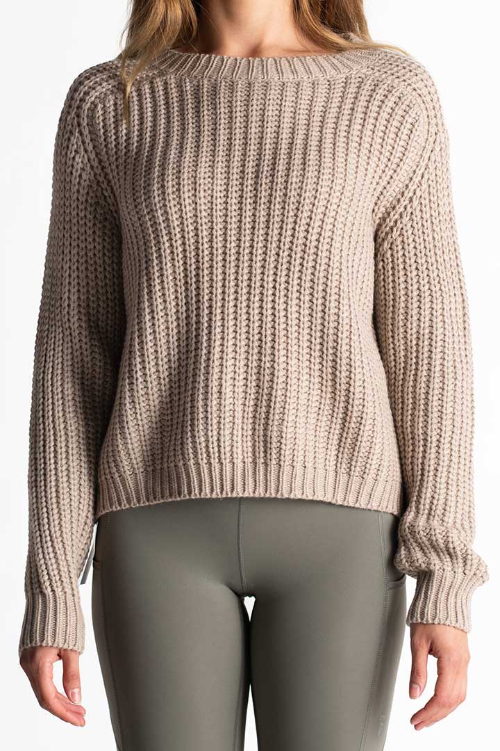 Picture of Joanna Open Back Sweater-Beige