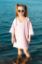 Picture of Hooded Towel Dress Kids 2-3 years -Baby Pink