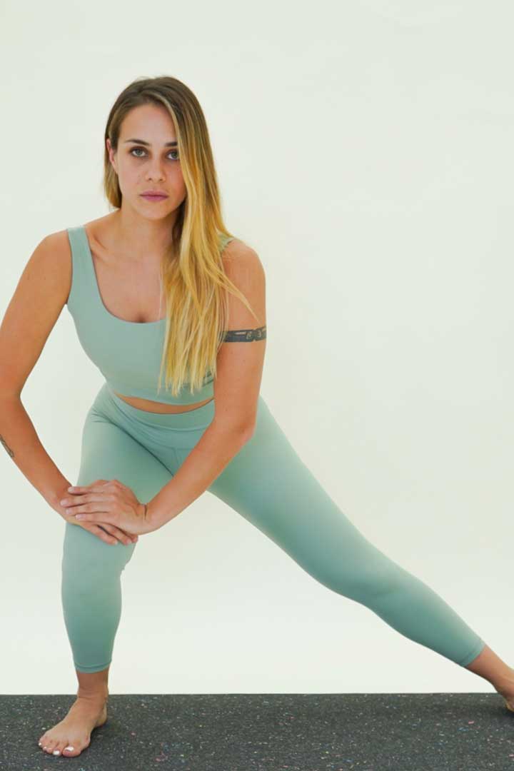 Picture of Mint Sports Bra-Green