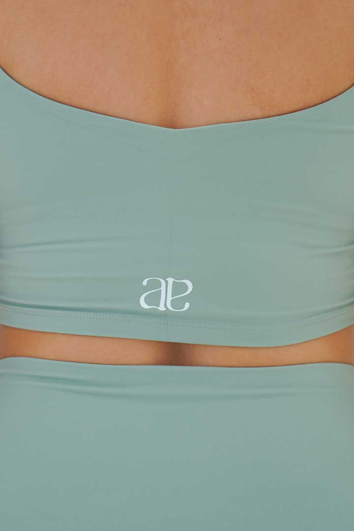 Picture of Mint Sports Bra-Green