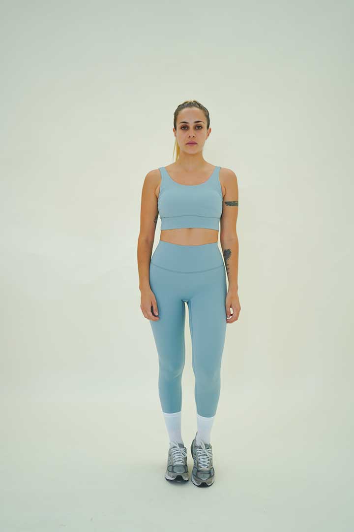 Picture of Teal Sports Bra-Blue