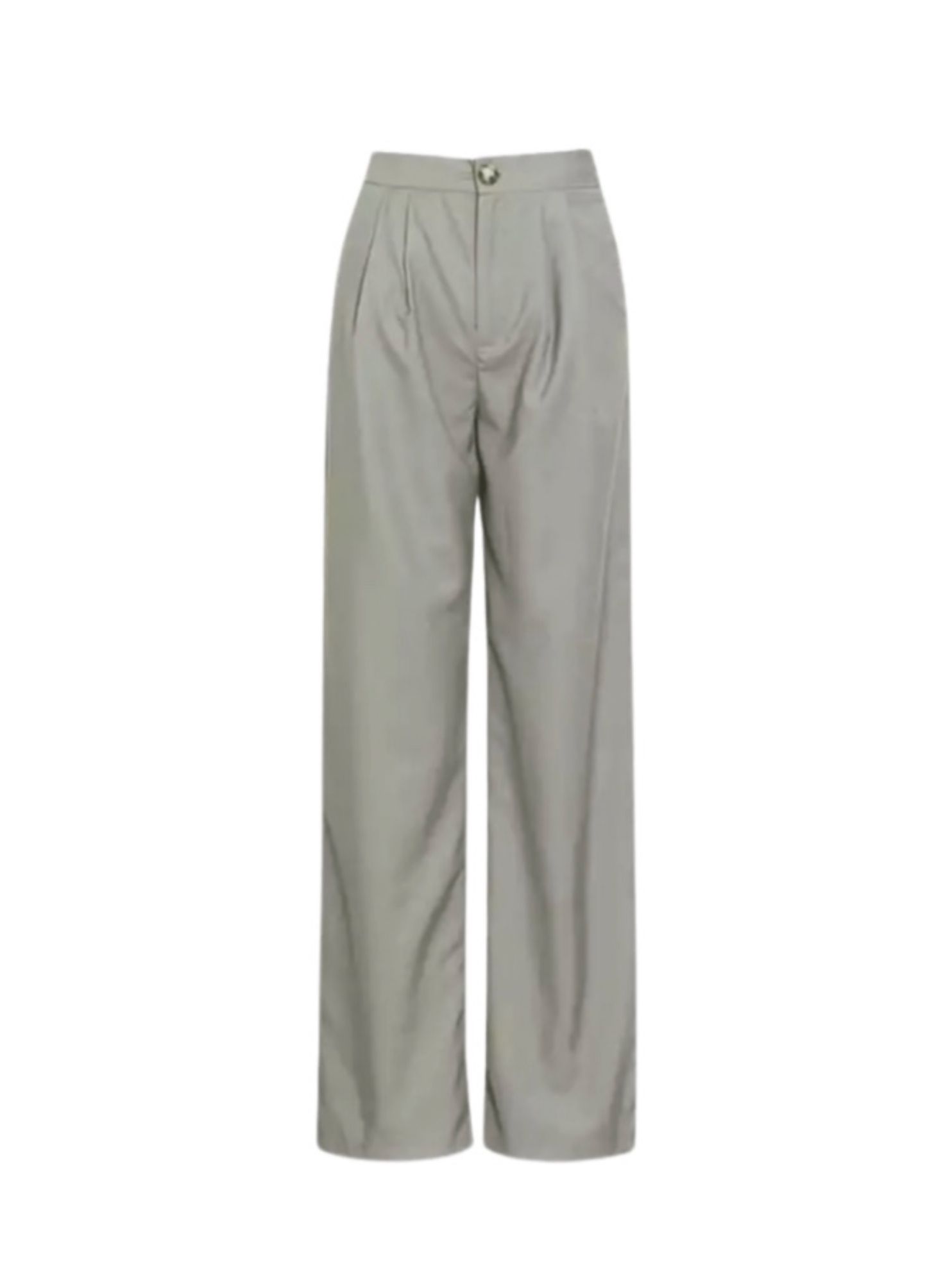 Picture of High Waisted Wide Leg Pant-Green