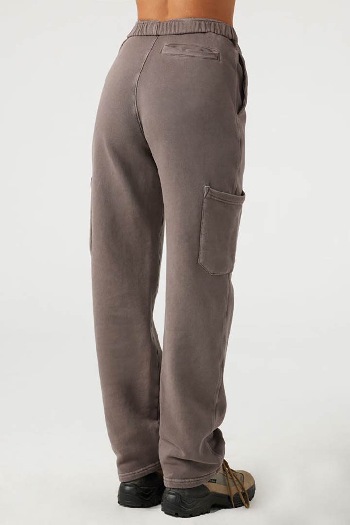 Picture of Cargo Jogger-Peppercorn French Terry