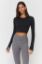 Picture of Serene Twist Back Long Sleeve-Black