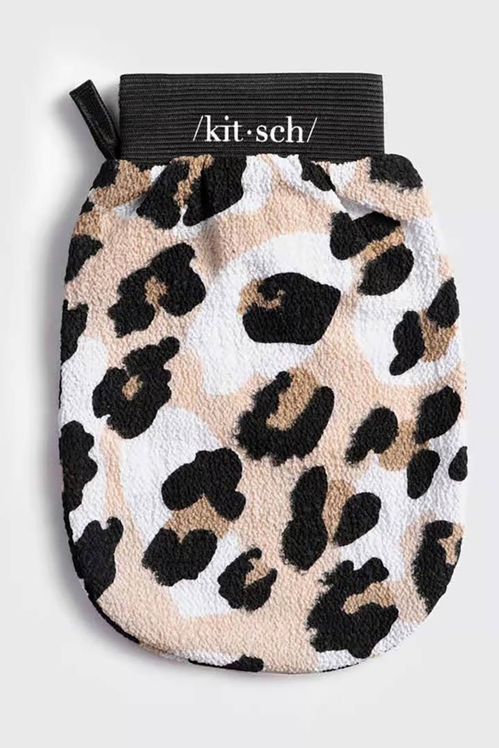 Picture of Exfoliating Body Glove-Leopard