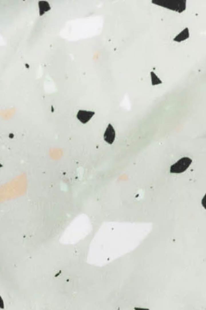 Picture of Luxe Shower Cap-Sage Terrazzo