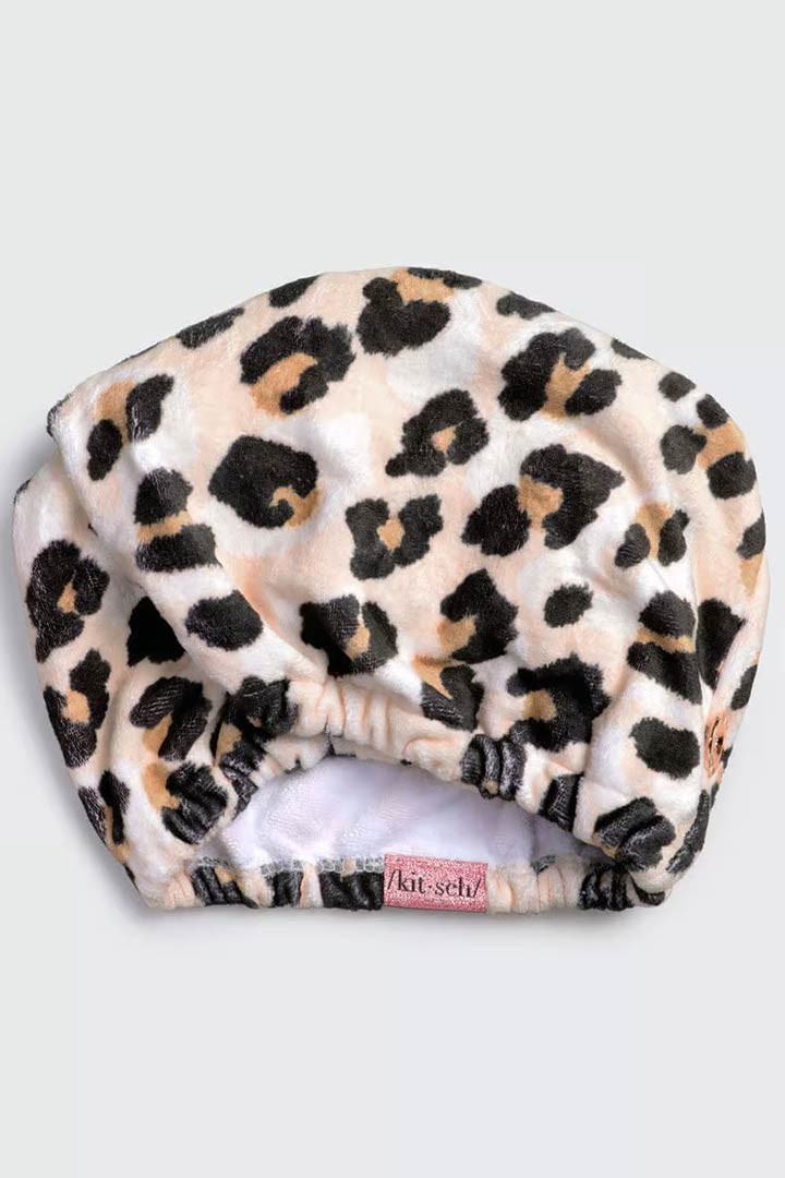 Picture of Microfiber Hair Towel-Leopard