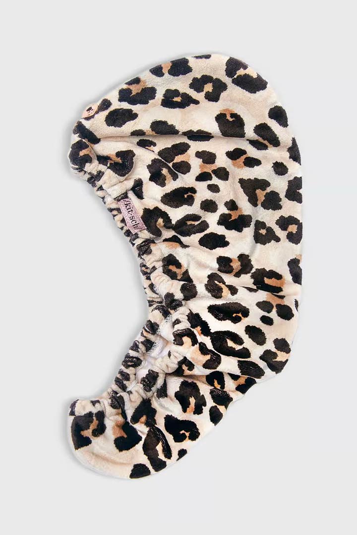 Picture of Microfiber Hair Towel-Leopard