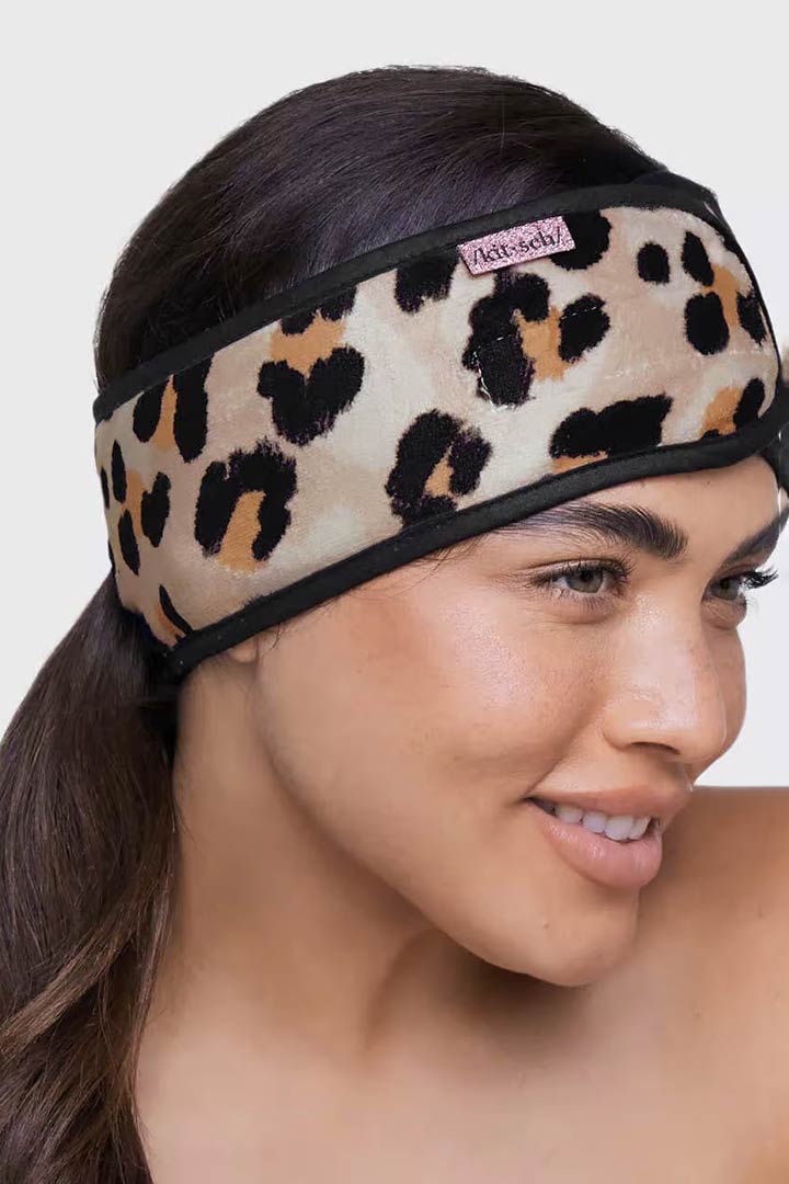 Picture of Microfiber Spa Headband-Leopard