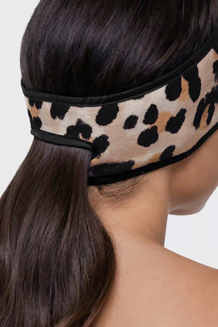 Picture of Microfiber Spa Headband-Leopard