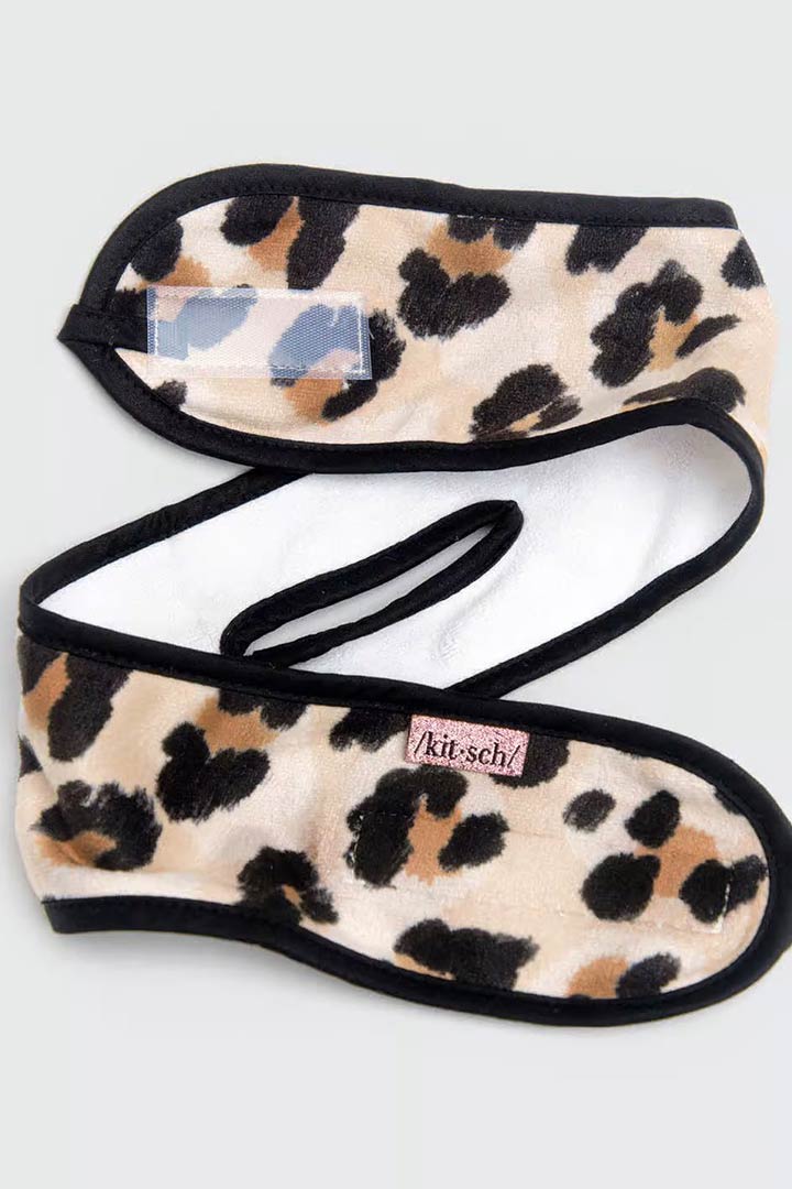 Picture of Microfiber Spa Headband-Leopard