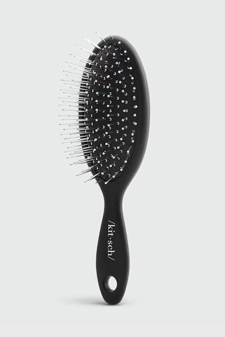 Picture of Mini Metal Travel Brush-Black