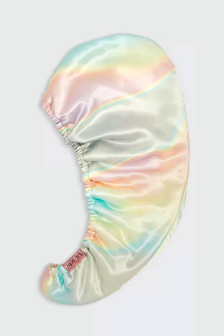 Picture of Satin-Wrapped Hair Towel-Aura