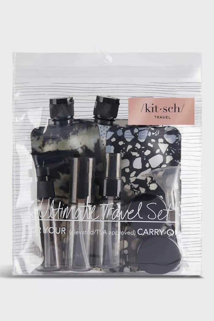 Picture of Ultimate Travel 11 pcs Set-Black & Ivory