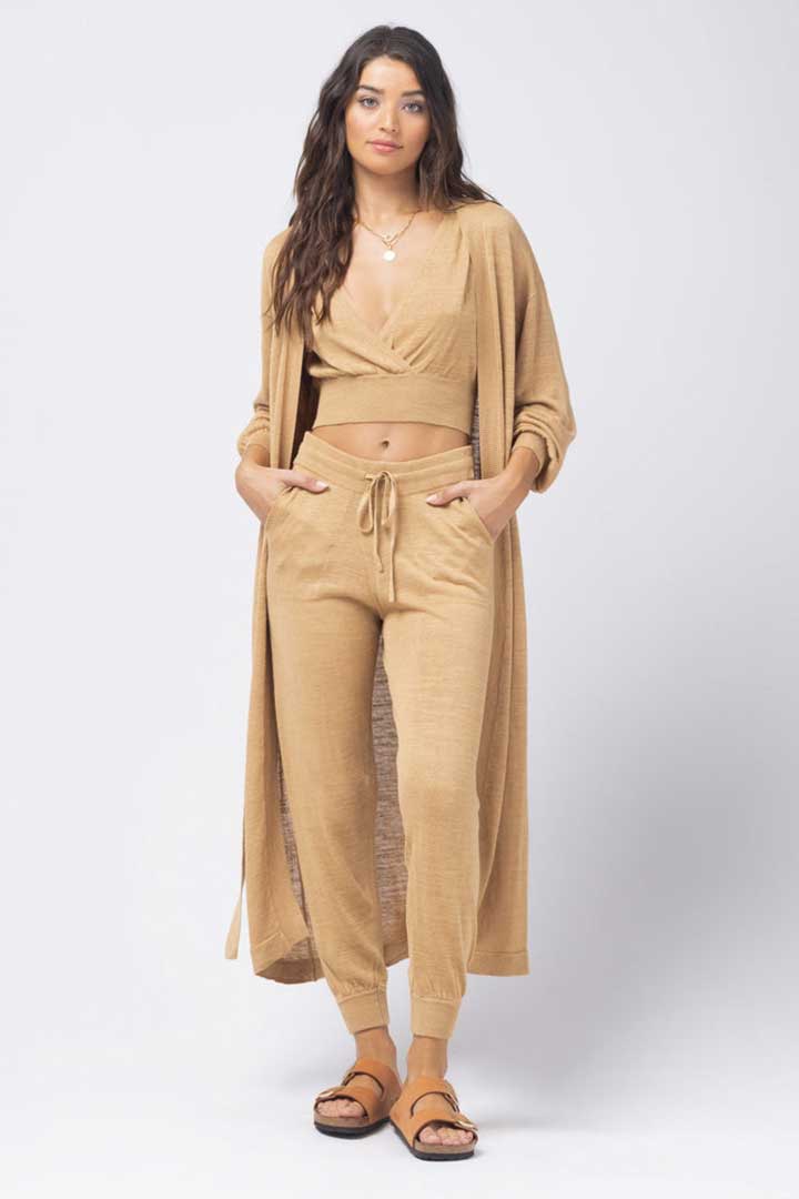 Picture of Azores Cardigan Duster-Toffee