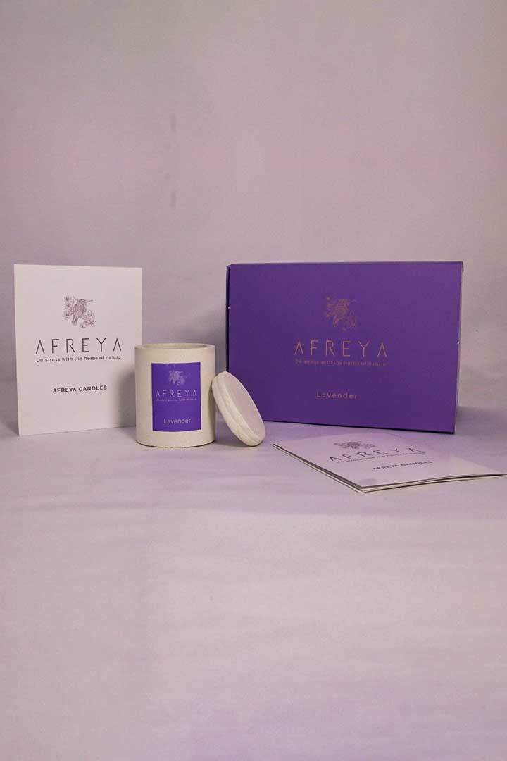 Picture of Lavendar Candle Small