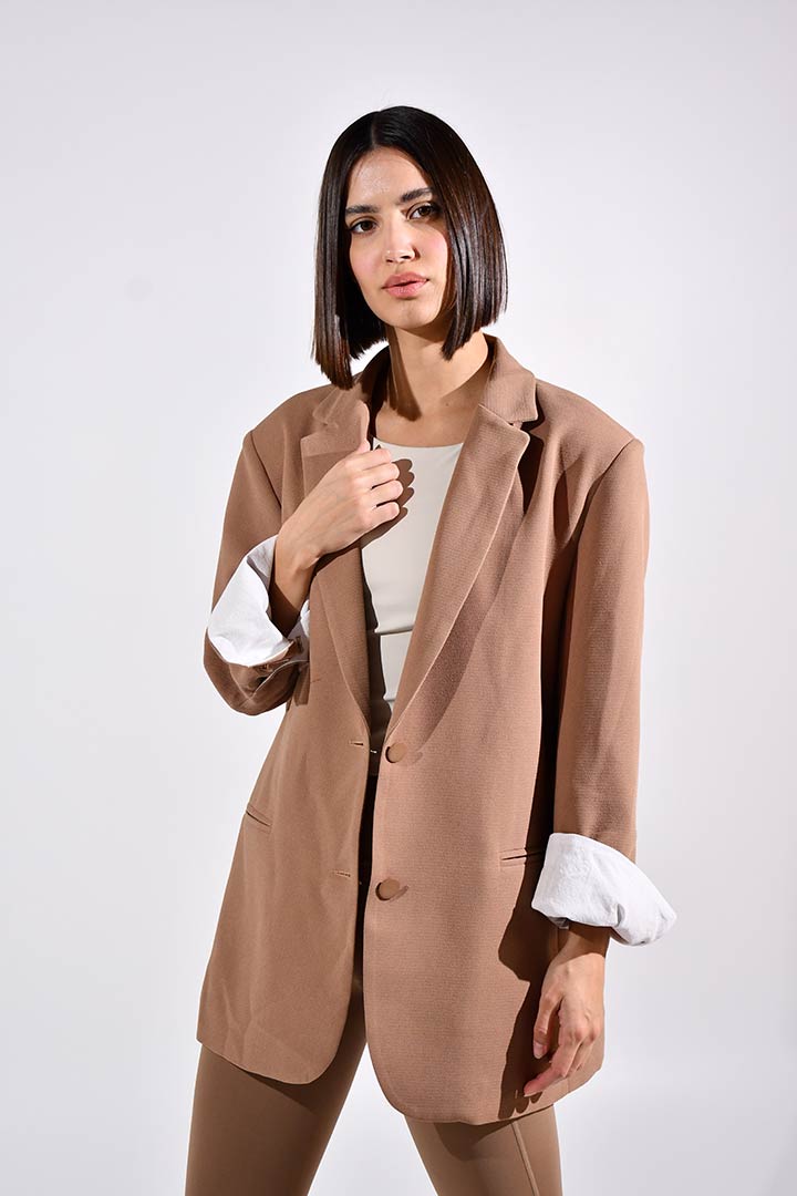 Picture of Mar Vivid Blazer-Brown