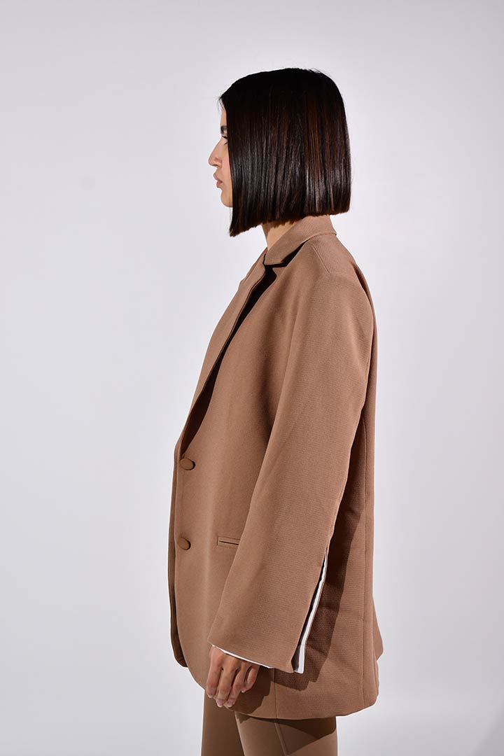 Picture of Mar Vivid Blazer-Brown