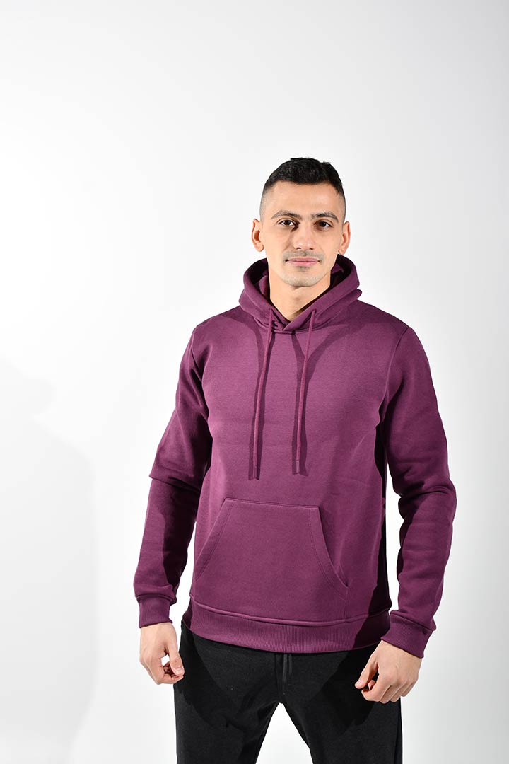 Picture of Hooded Sweatshirt-Purple