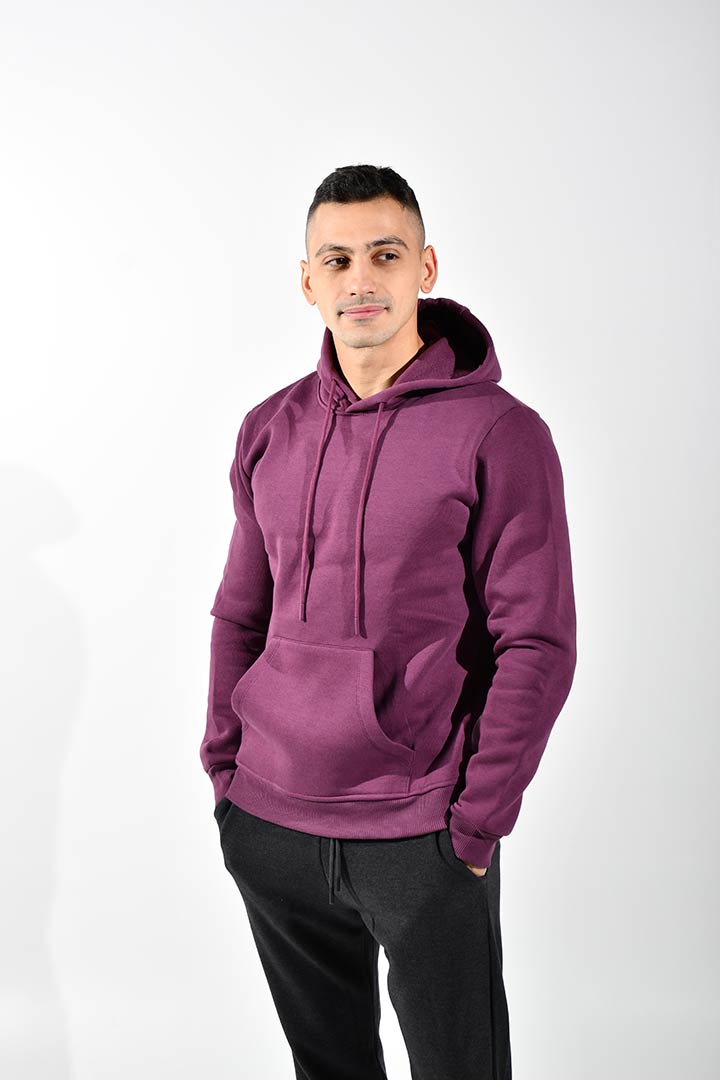 Picture of Hooded Sweatshirt-Purple