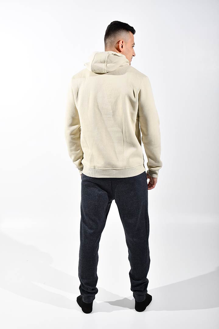 Picture of Hooded Sweatshirt-Beige