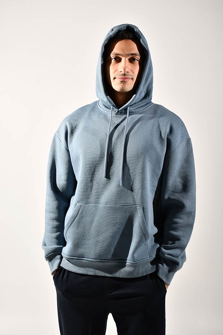 Picture of Hooded Sweatshirt-Blue