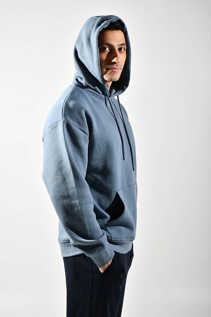 Picture of Hooded Sweatshirt-Blue