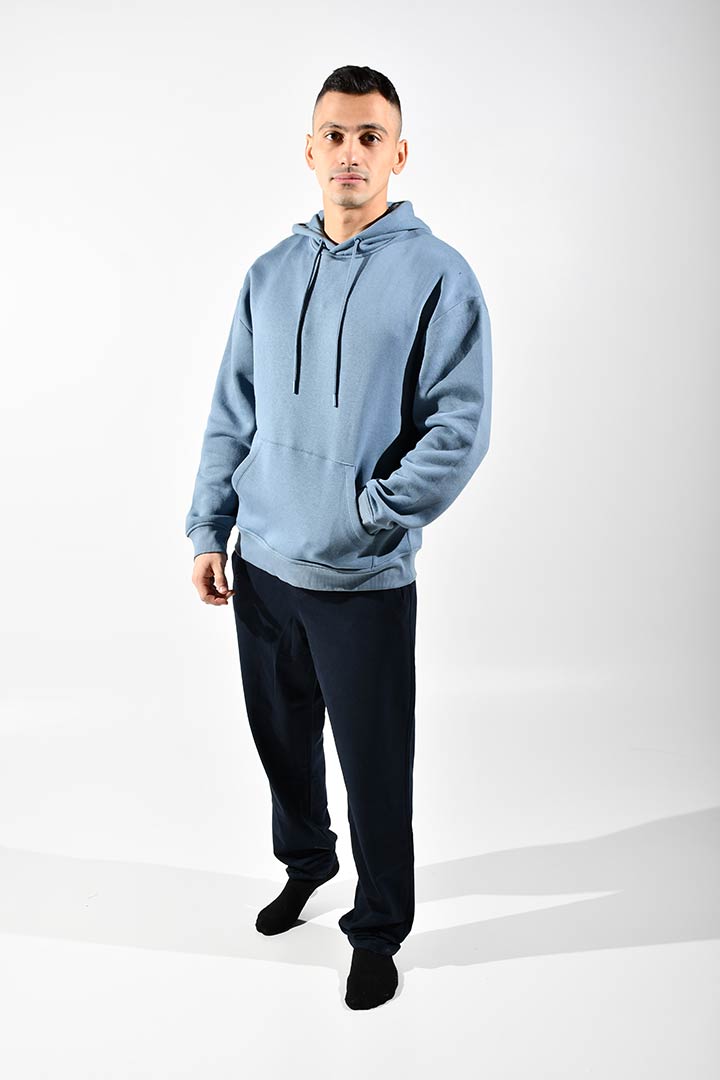 Picture of Hooded Sweatshirt-Blue