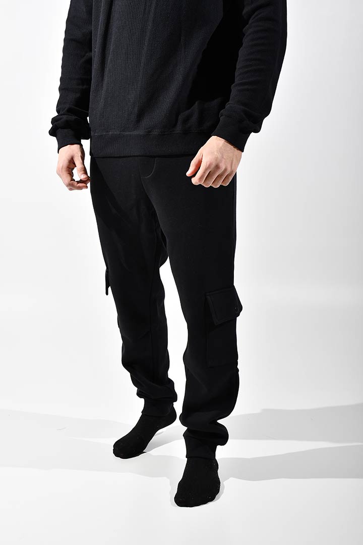 Picture of Cargo Joggers-Black