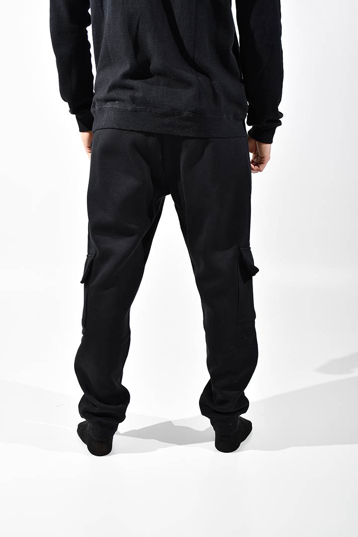 Picture of Cargo Joggers-Black