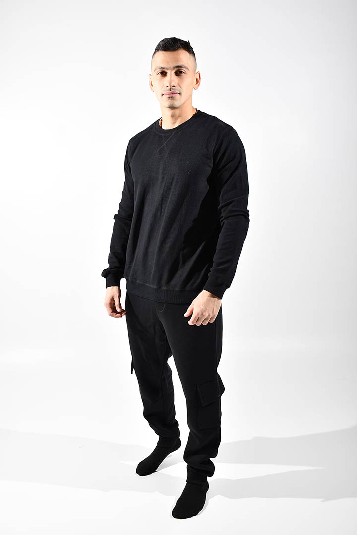 Picture of Cargo Joggers-Black