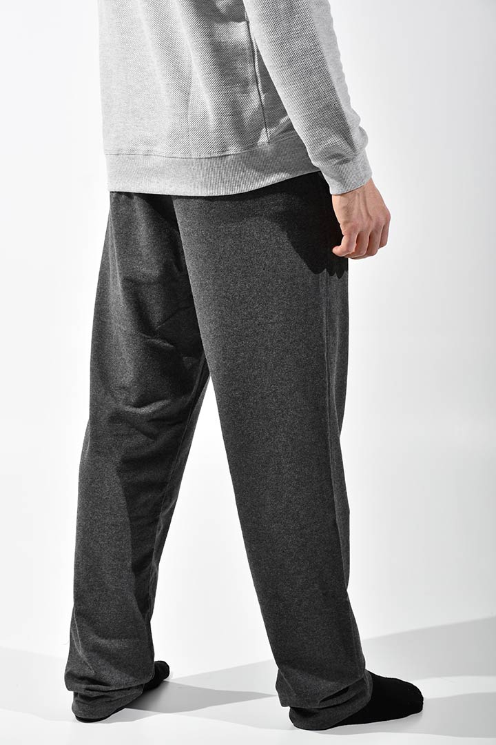 Picture of Elastic Waist Jogger-Heather Grey