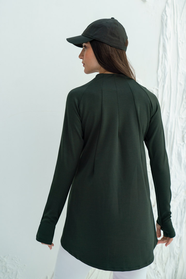 Picture of Active Jacket-Mid length-Olive