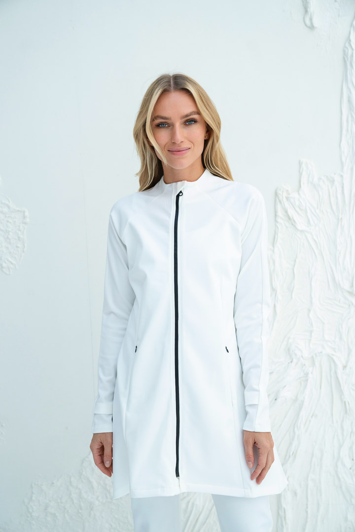 Picture of Active jacket-Long-White