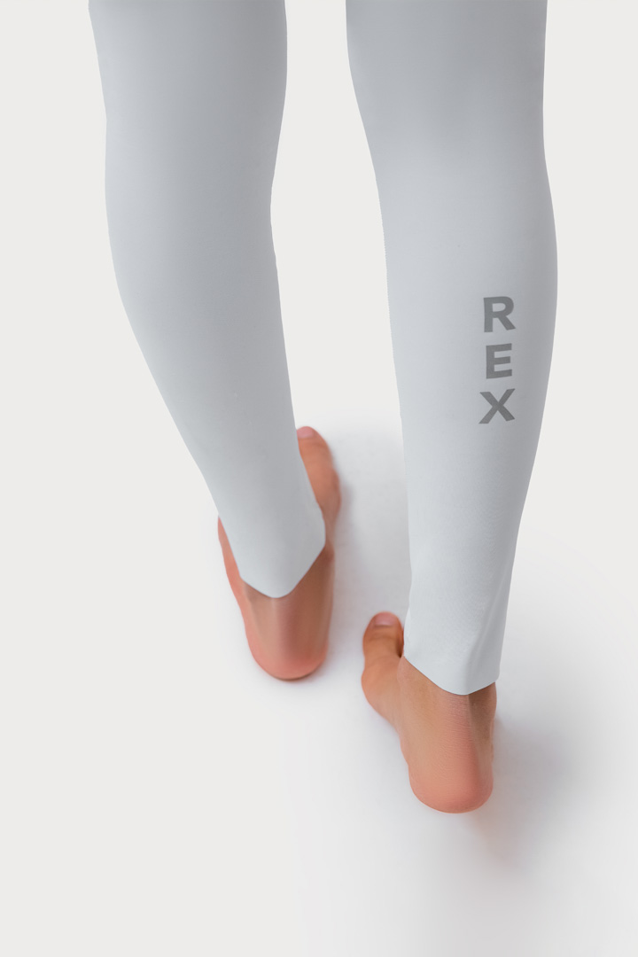 Picture of Women Leggings-White with Black