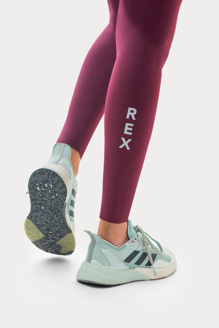 Picture of Women Leggings-Burgundy Red