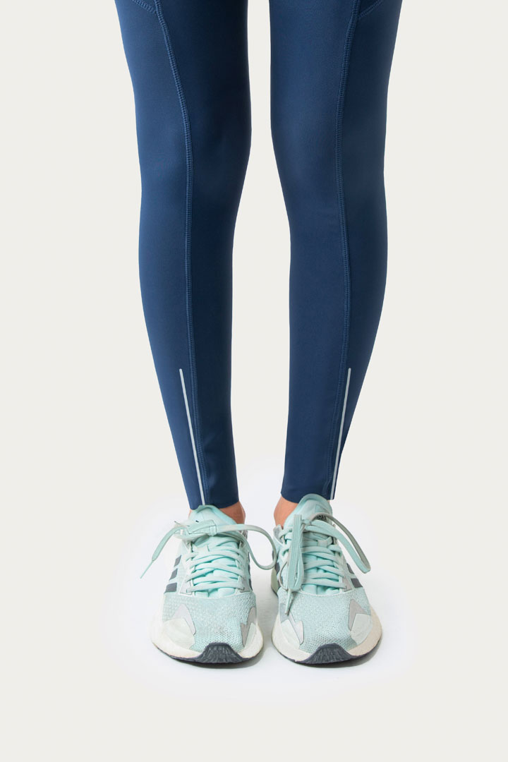 Picture of Women Leggings-Navy Blue