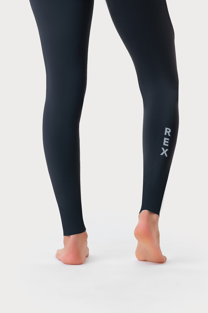 Picture of Women Leggings -Black with White